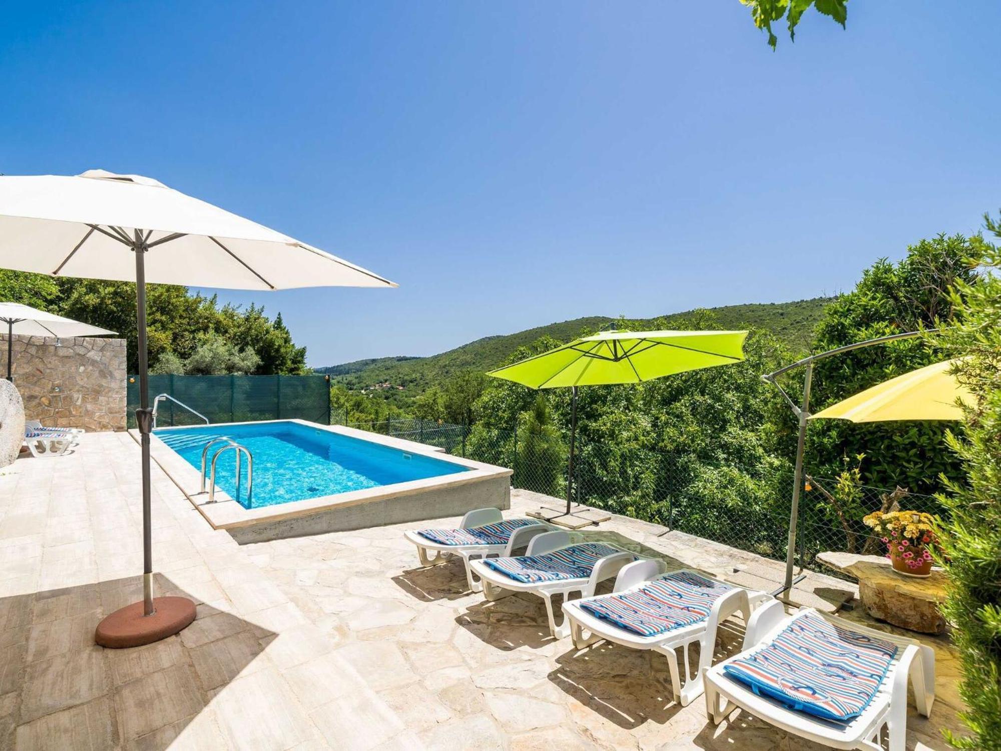 House Ko An-Four Bedroom Villa With Terrace And Swimming Pool Gruda Exteriér fotografie